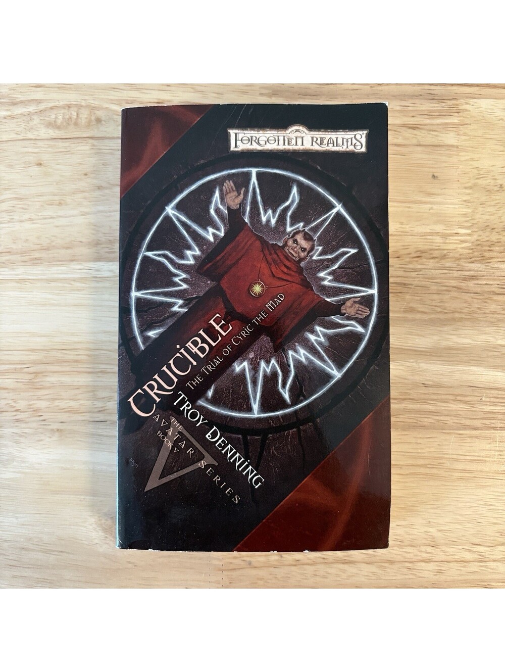 Crucible Trial Of Cyric The Mad Troy Denning Forgotten Realms Fantasy PB 2003